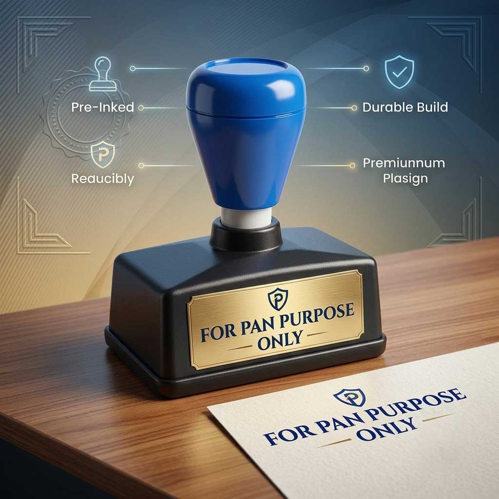 For pan purpose only Pre Ink